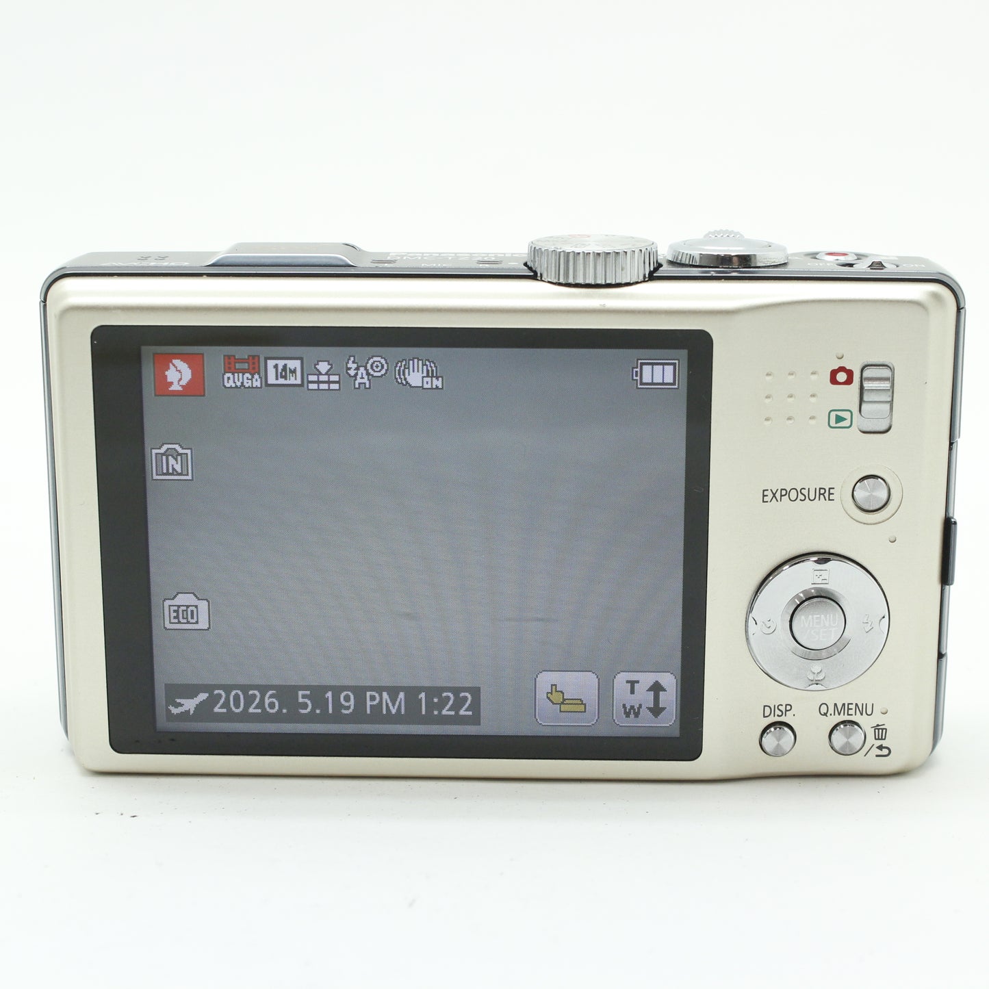 中古 Panasonic LIMIX DMC-TZ20 ゴールド