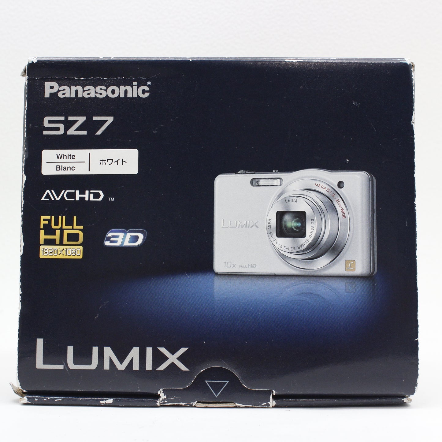 中古 Panasonic LUMIX DMC-SZ7 ホワイト　