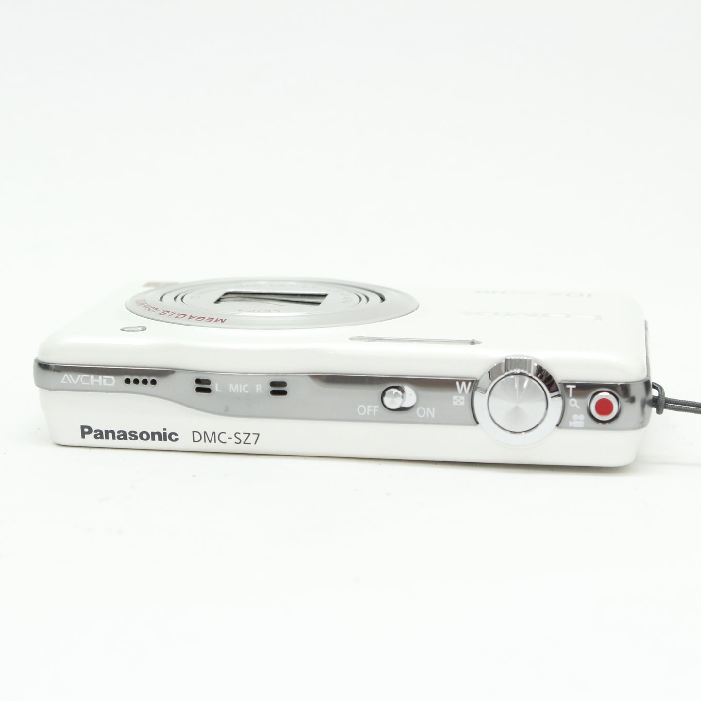 中古 Panasonic LUMIX DMC-SZ7 ホワイト　