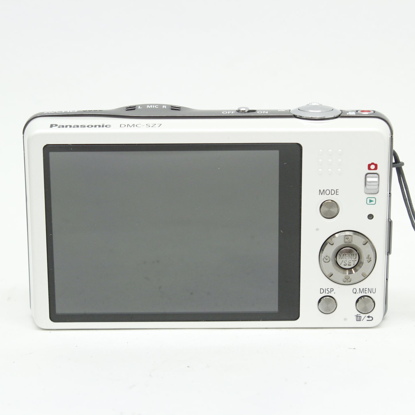 中古 Panasonic LUMIX DMC-SZ7 ホワイト　