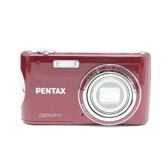 中古 PENTAX Optio P70 レッド
