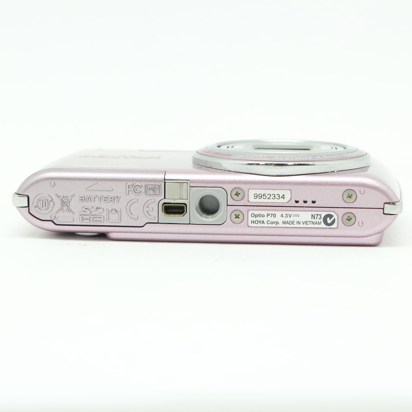 中古 PENTAX Optio P70 ピンク