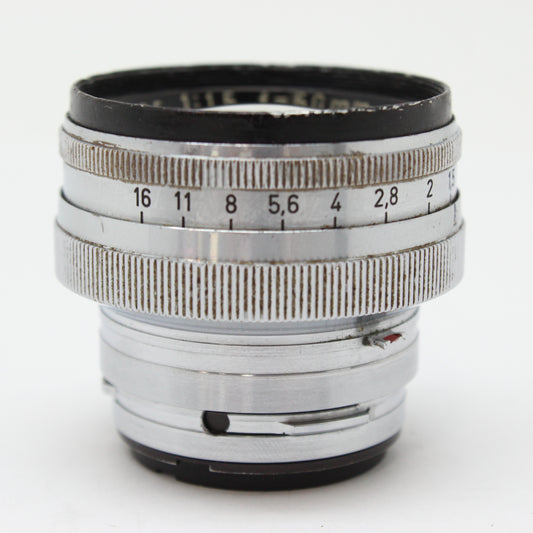 中古 Carl Zeiss Sonnar 50mm F1.5 (旧コンタックスC)【5月30日(土) YouTube生配信でご紹介】
