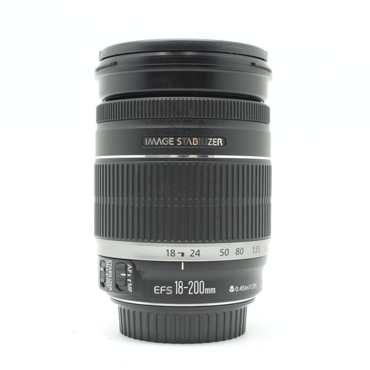 中古 Canon EF-S 18-200mm F3.5-5.6 IS