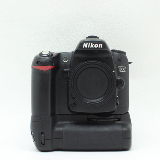 中古 Nikon D80 ボディ バッテリーグリップ付