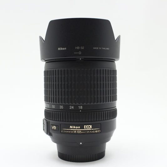 中古 Nikon AF-S DX 18-105mm F3.5-5.6 G ED VR