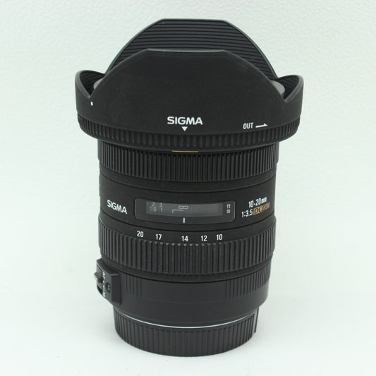 中古 SIGMA 10-20mm F3.5 DC HSM (キヤノン用)