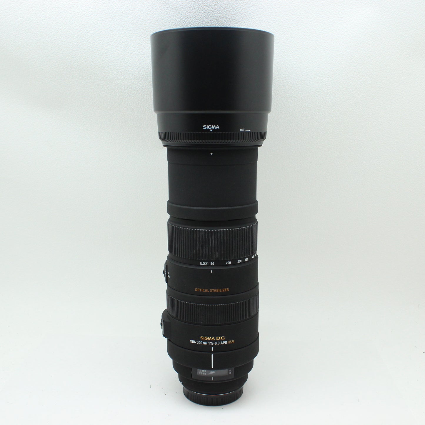 中古 SIGMA APO 150-500mm F5-6.3 DG OS HSM (キヤノン用) 　【6月13日(土) YouTube生配信でご紹介】