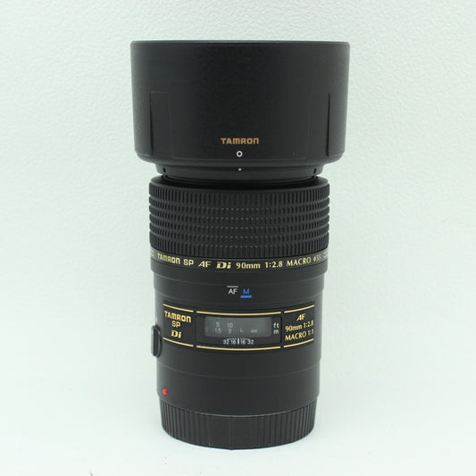 中古 TAMRON SP AF 90mm F2.8 Di MACRO (キヤノン用) 　【6月13日(土) YouTube生配信でご紹介】