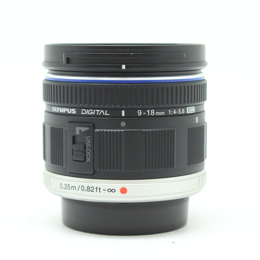 中古 OLYMPUS M.ZUIKO DIGITAL 9-18mm F4-5.6 ED　