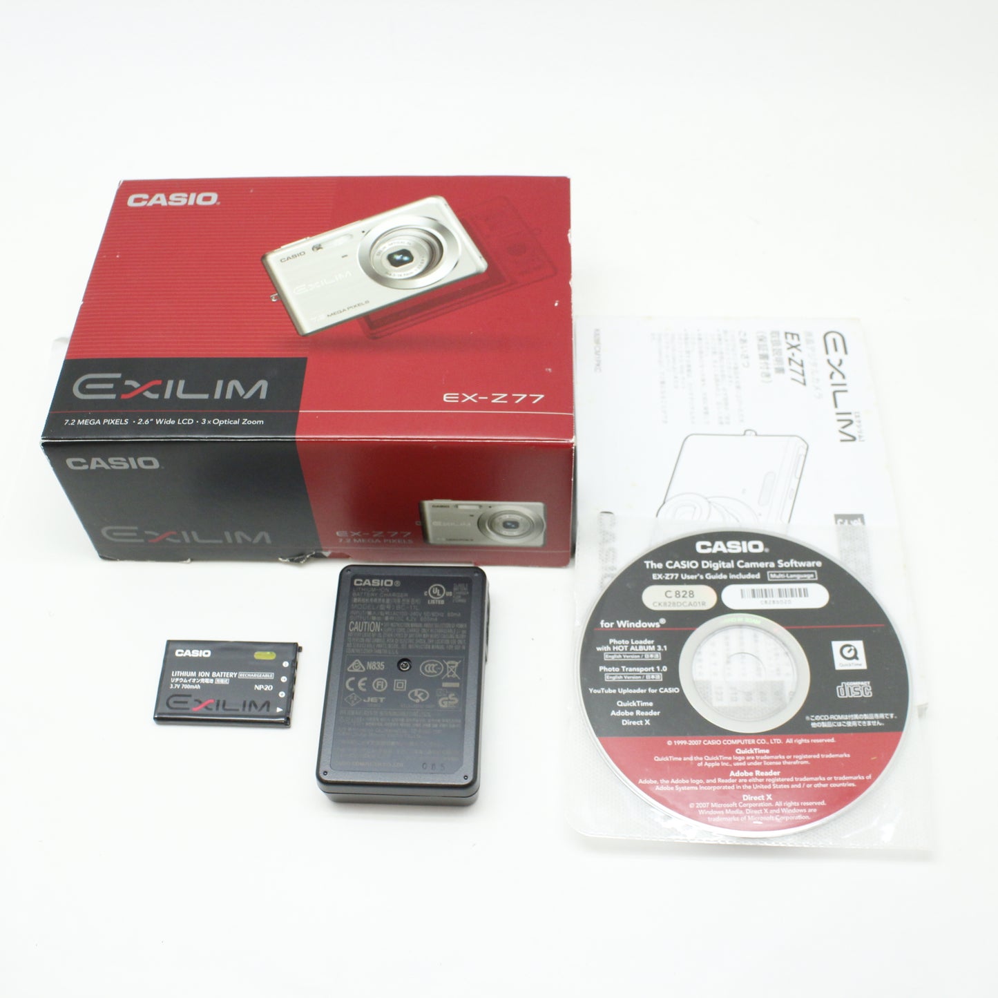 中古 CASIO EXILIM EX-Z77