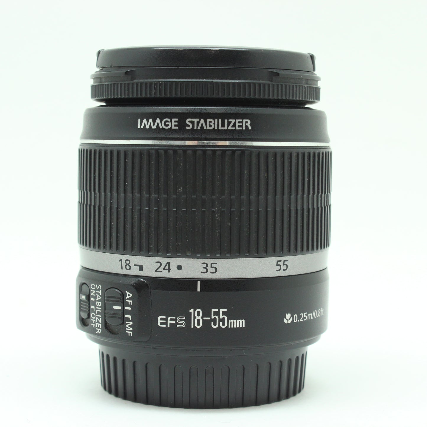 中古 Canon EF-S 18-55mm F3.5-5.6 IS