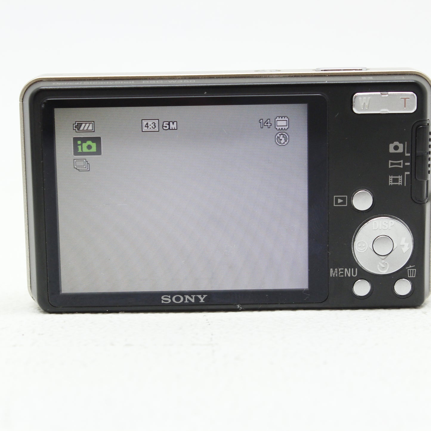 中古 SONY DSC-W350　シルバー
