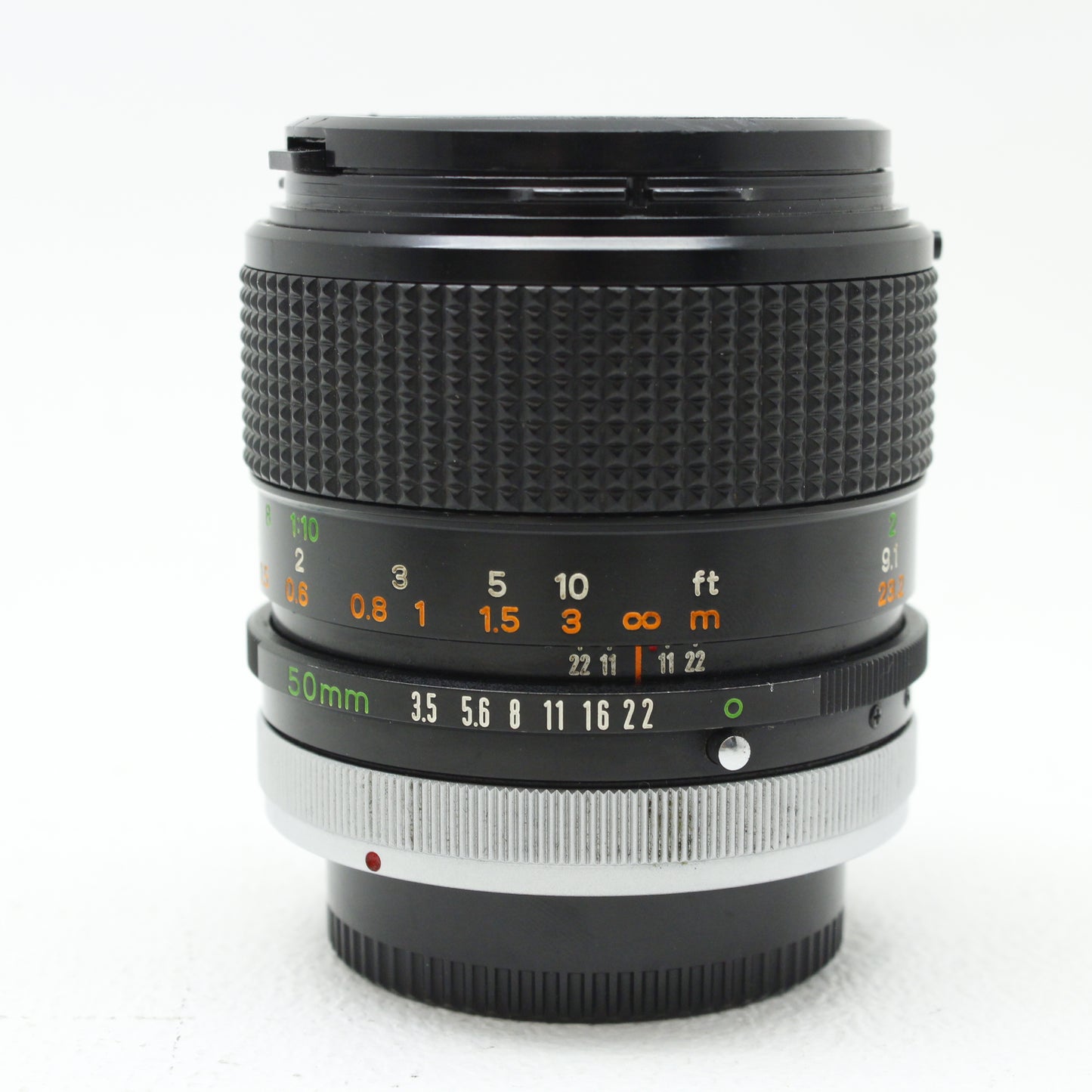 中古 Canon FD 50mm F3.5 MACRO S.S.C