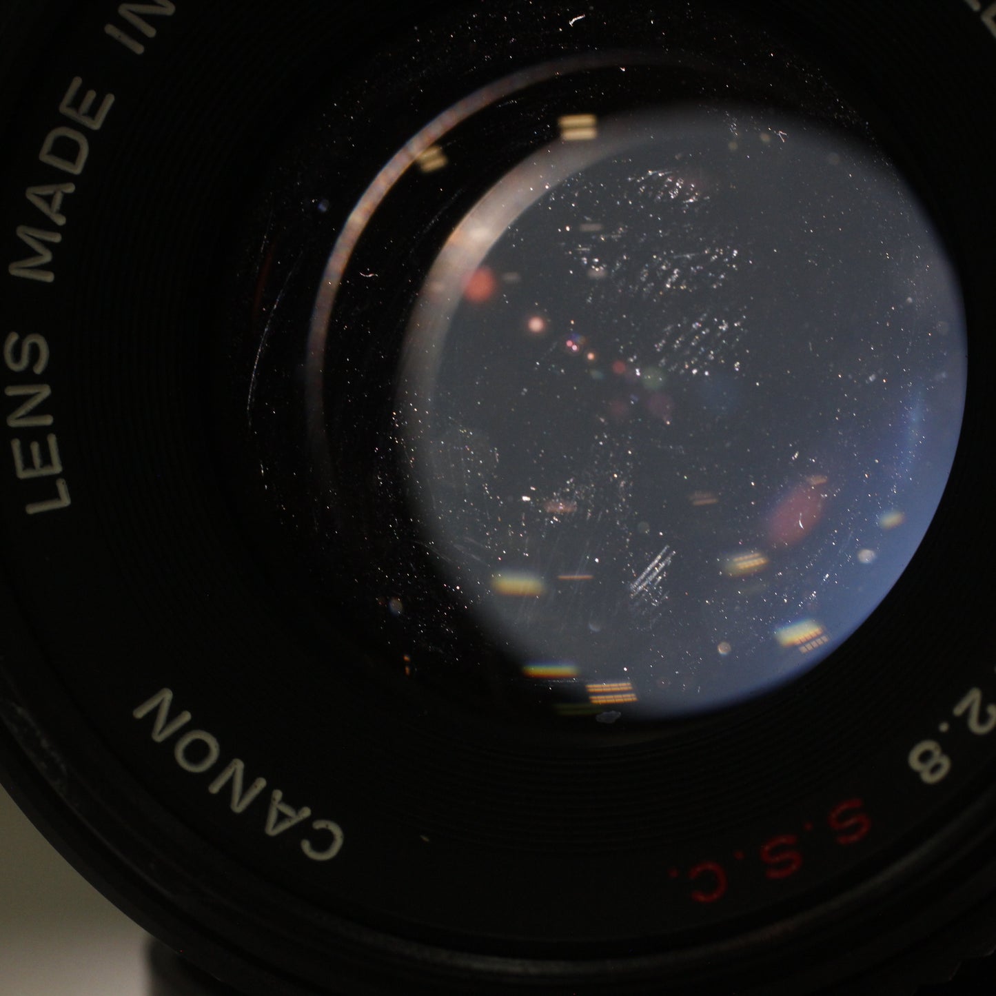 中古 Canon FD 100mm F2.8 S.S.C