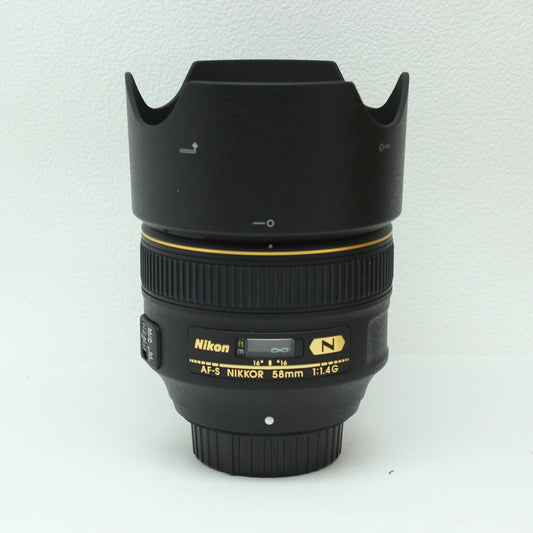 中古 NIkon AF-S NIKKOR 58mm F1.4G【6/27(土)youtube生配信で紹介】