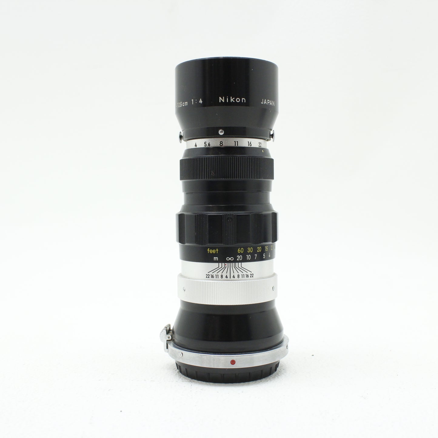中古 Nikon NIKKOR-T 10.5cm F4【6月23日(火) YouTube生配信でご紹介】