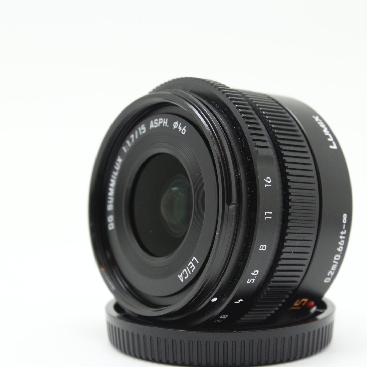 中古 Panasonic LEICA DG SUMMILUX 15mm F1.7