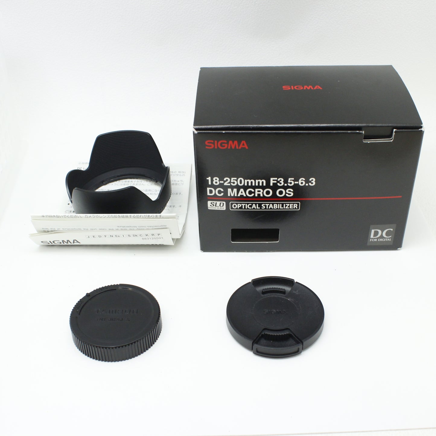 中古 SIGMA 18–250mm F3.5–6.3 DC MACRO OS (Nikon用)