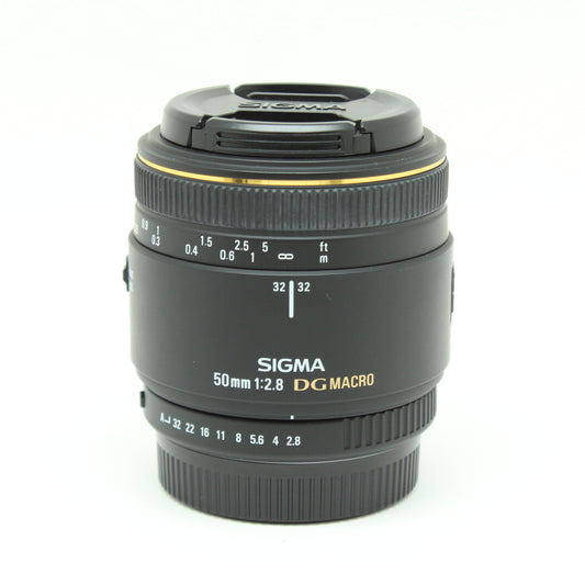 中古 SIGMA 50mm F2.8 EX DG MACRO(PENTAX用)