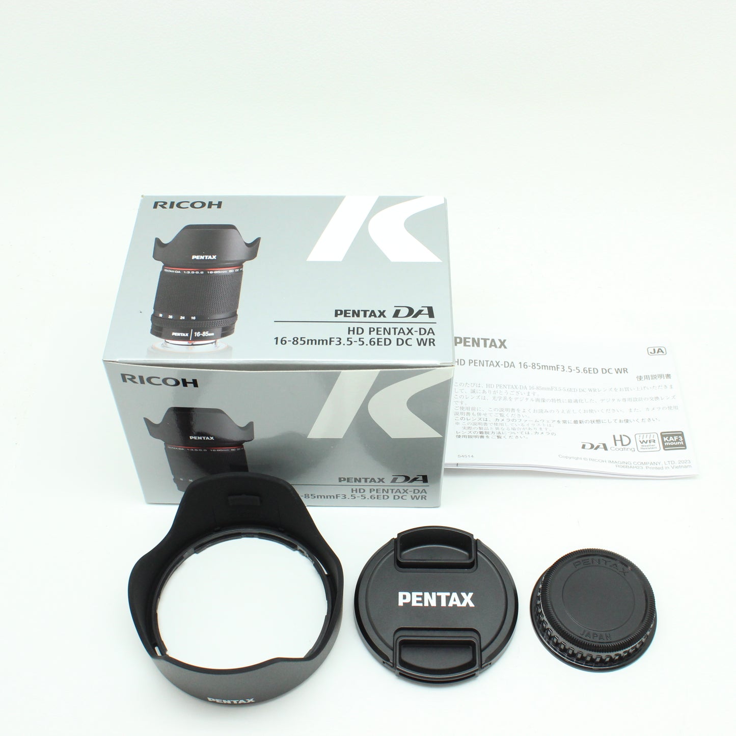 中古 HD PENTAX-DA 16-85mm F3.5-5.6 ED DC WR