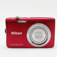 中古 Nikon COOLPIX S2900 レッド
