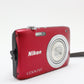 中古 Nikon COOLPIX S2900 レッド