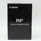 中古 Canon RF 35mm F1.8 MACRO IS STM