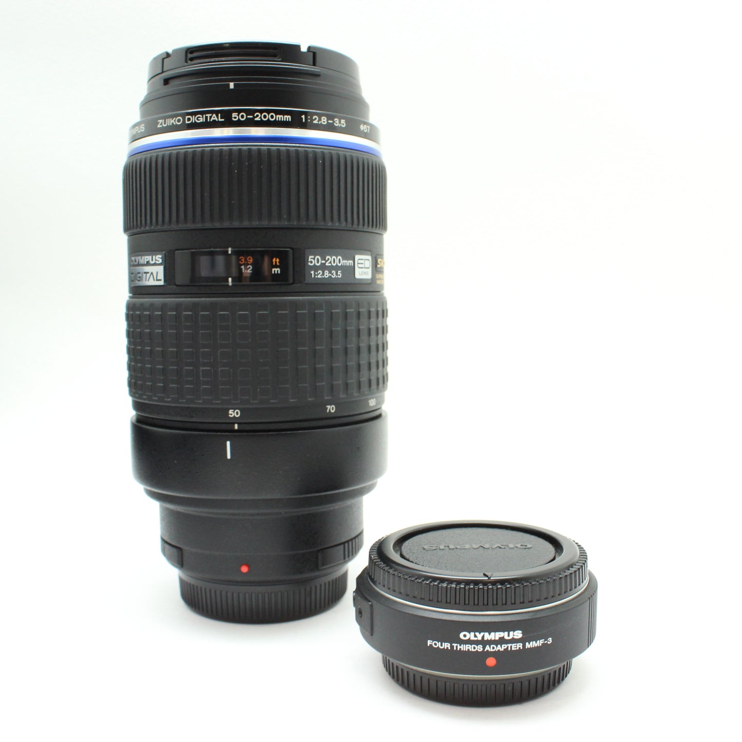 中古 OLYMPUS ZUIKO DIGITAL ED 50-200mm F2.8-3.5 SWD MMF-3付