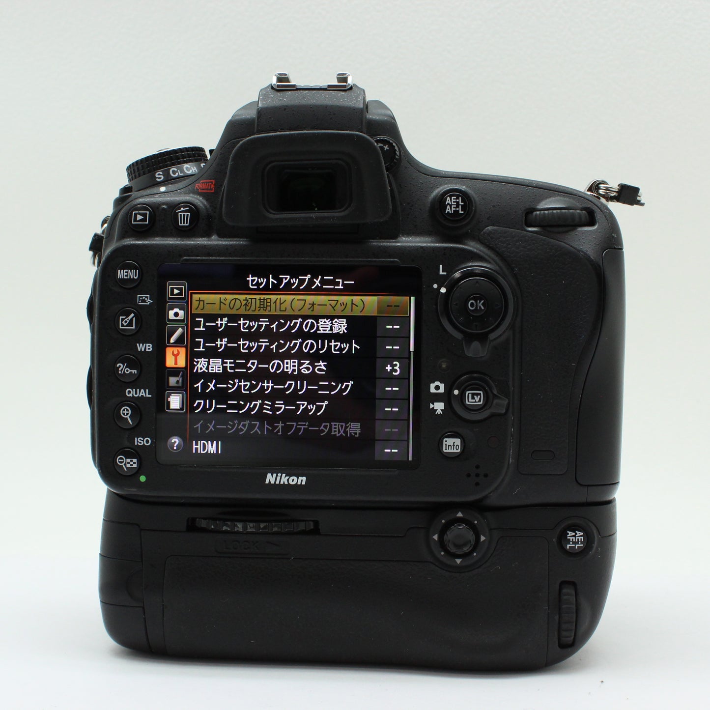 中古 Nikon D600グリップ付き