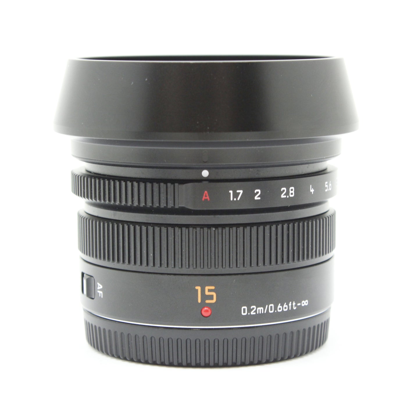中古 Panasonic LEICA DG SUMMILUX 15mm F1.7