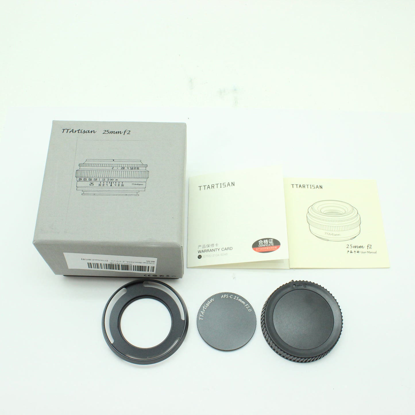 中古 銘匠光学 TTArtisan 25mm F2(Zマウント)