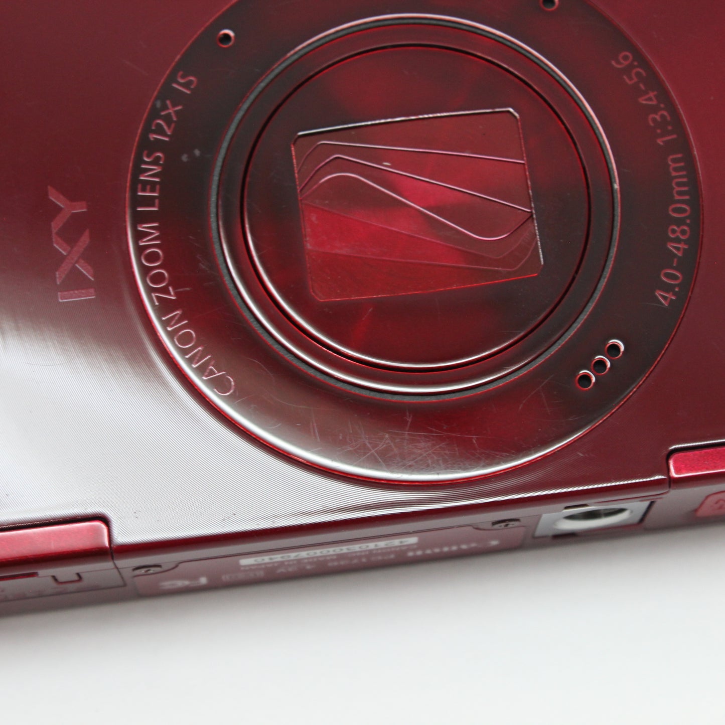 中古 Canon IXY 3 ワインレッド