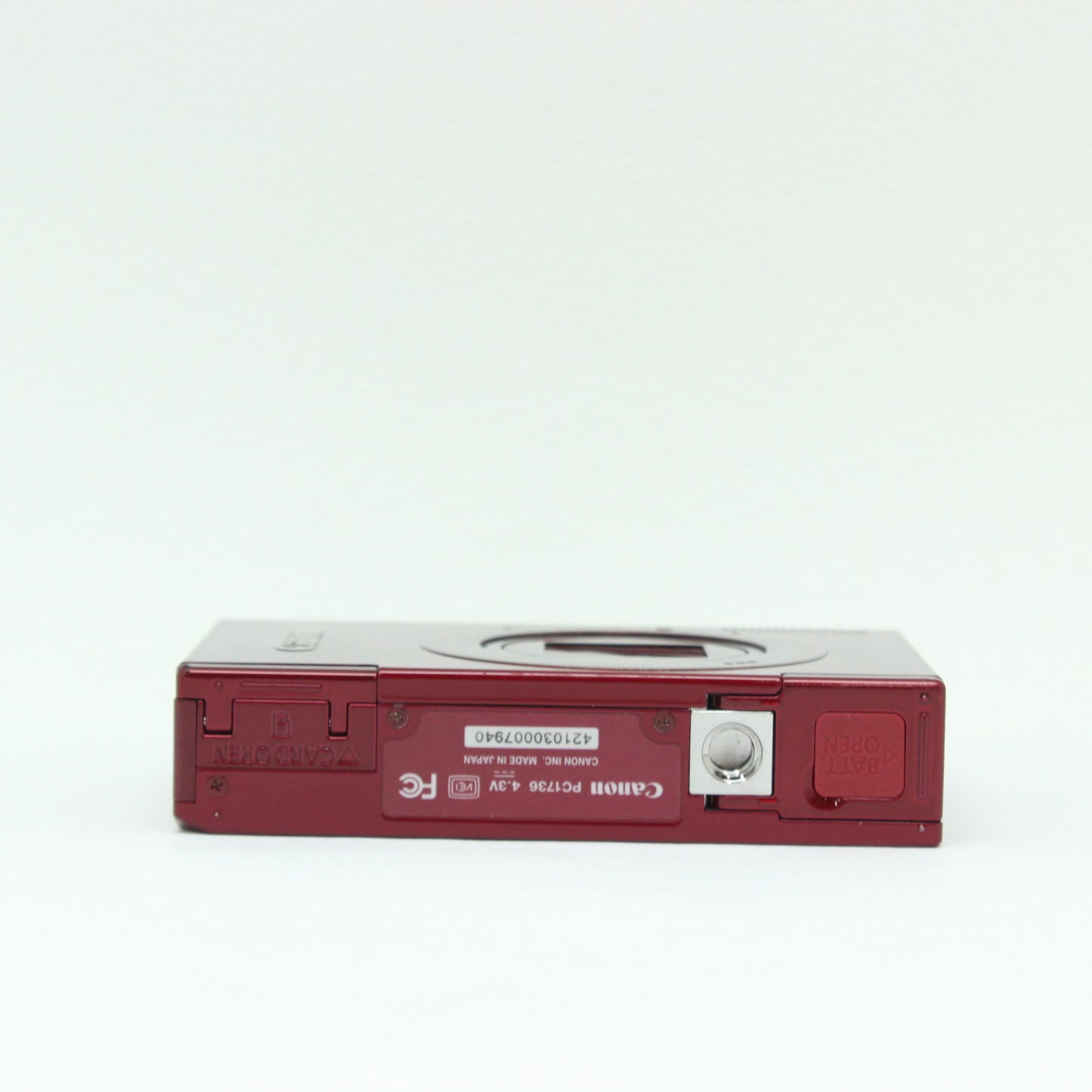 中古 Canon IXY 3 ワインレッド