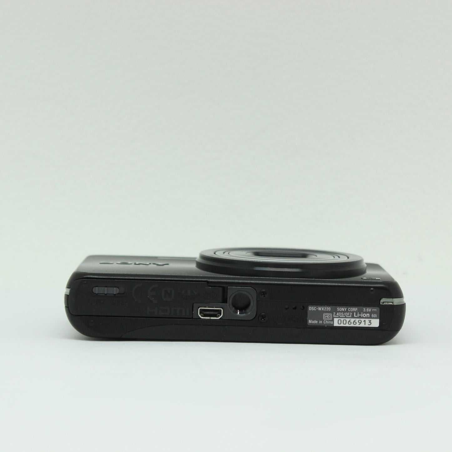 中古 SONY Cyber Shot DSC-WX220 ブラック #0066913