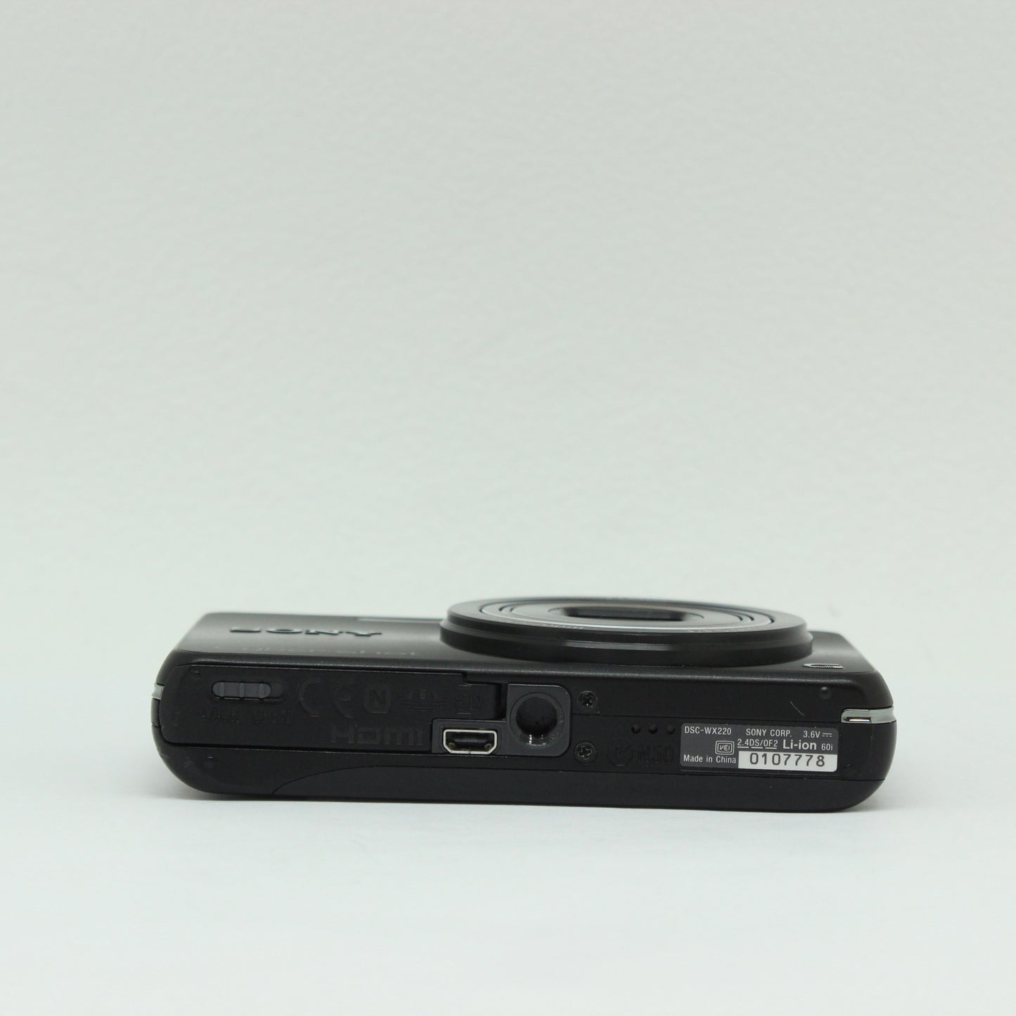 中古 SONY Cyber Shot DSC-WX220 ブラック #0107778