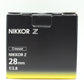 中古 Nikon NIKKOR Z 28mm F2.8【7/18(土)youtube生配信でご紹介】