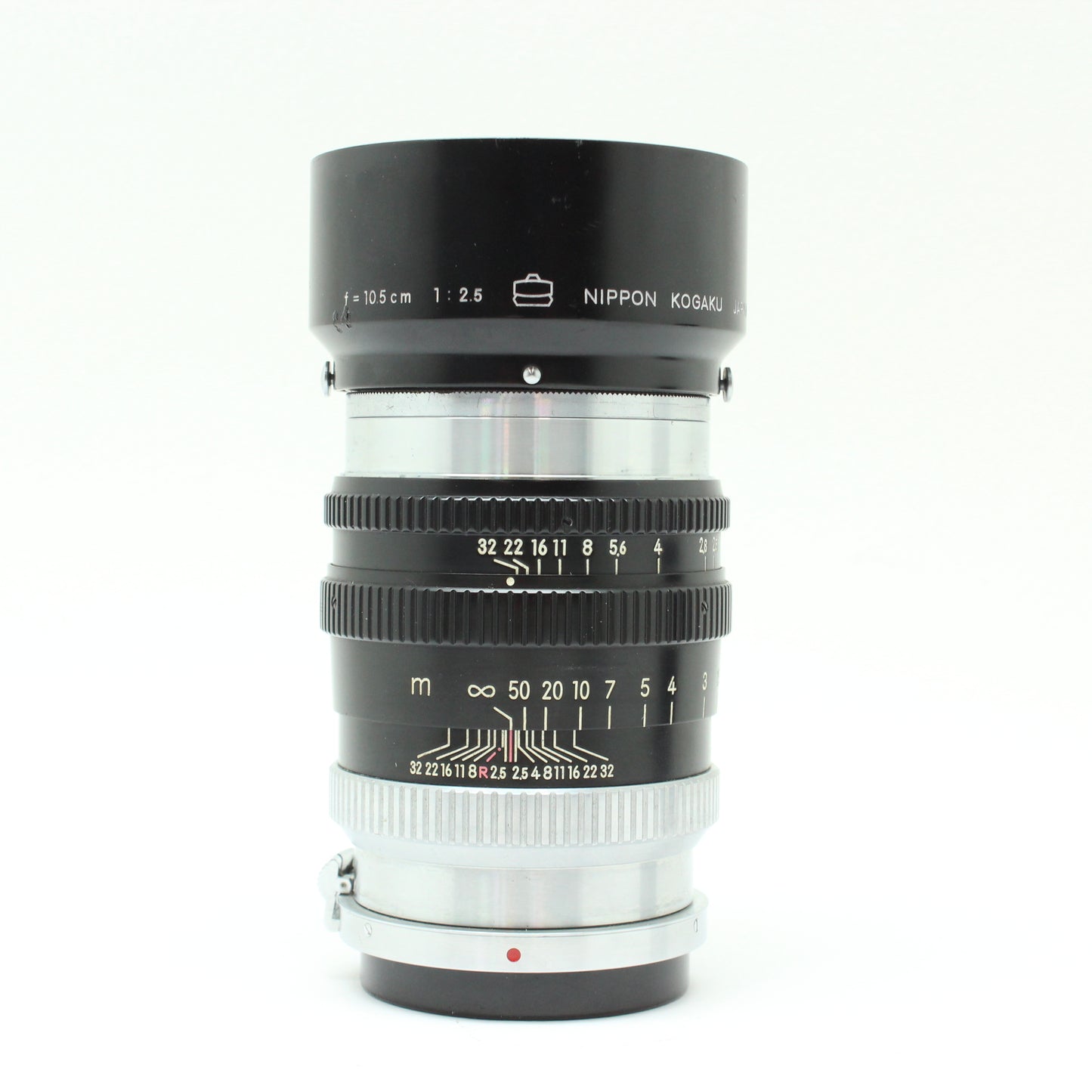 中古 Nikon NIKKOR-P 10.5cm F2.5【7/18(土)youtube生配信でご紹介】
