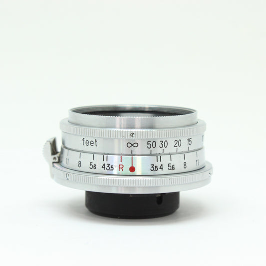 中古 Nippon Kogaku W-NIKKOR.C 3.5cm F3.5【7/18(土)youtube生配信でご紹介】