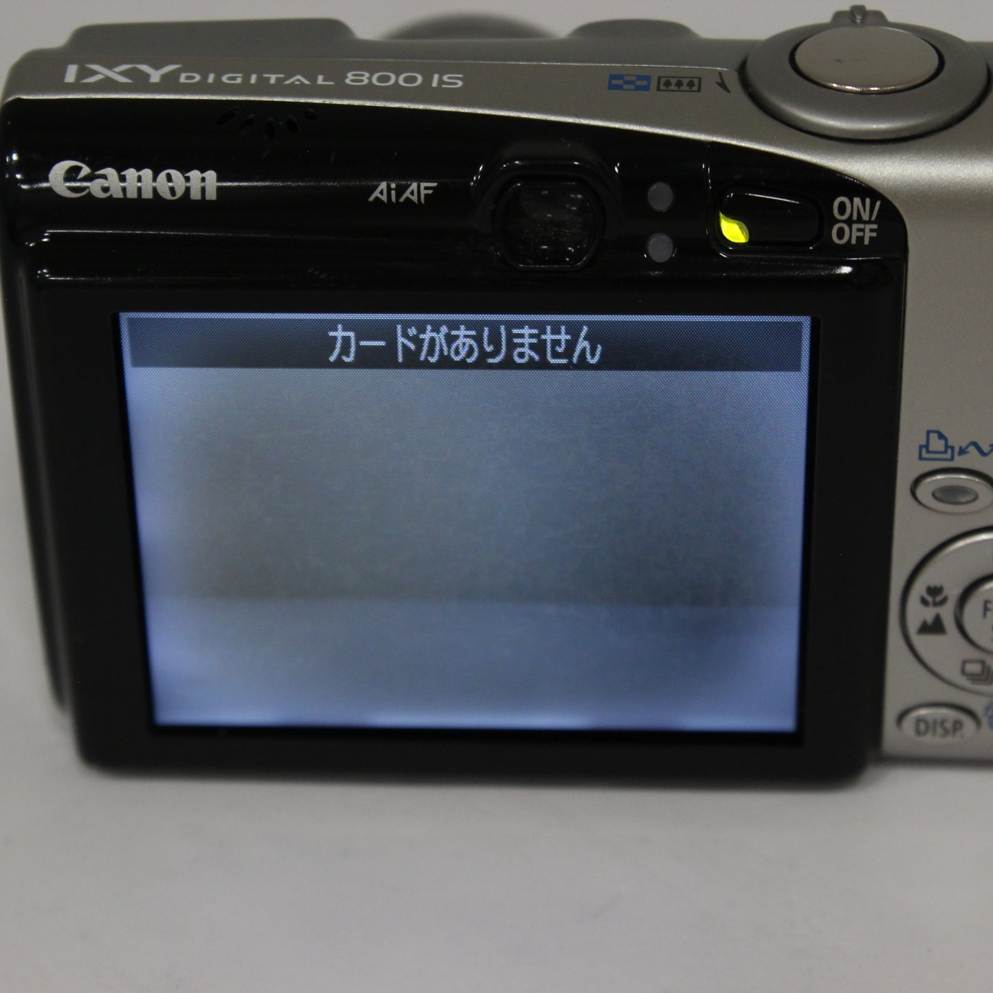 中古 Canon IXY DIGITAL 800 ISシルバー