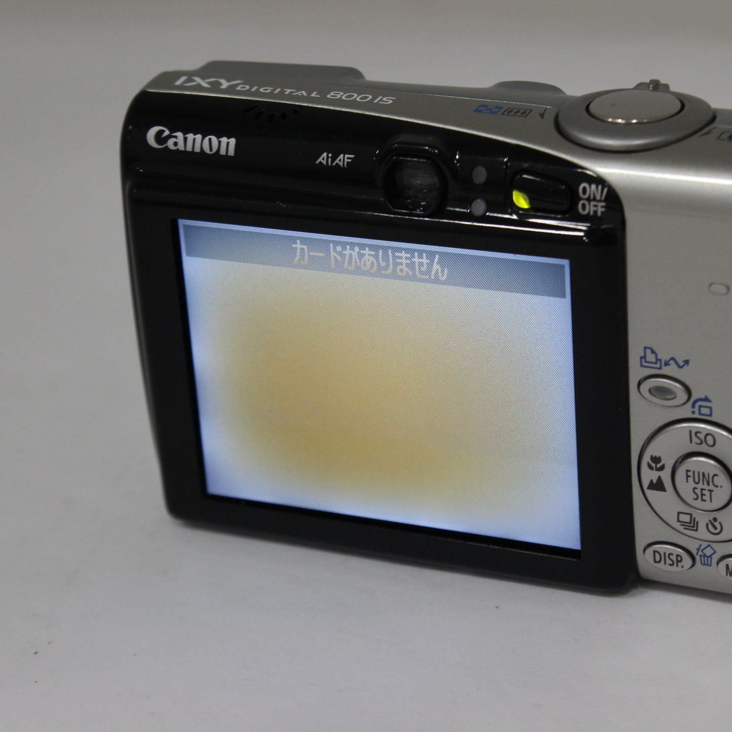 中古 Canon IXY DIGITAL 800 ISシルバー