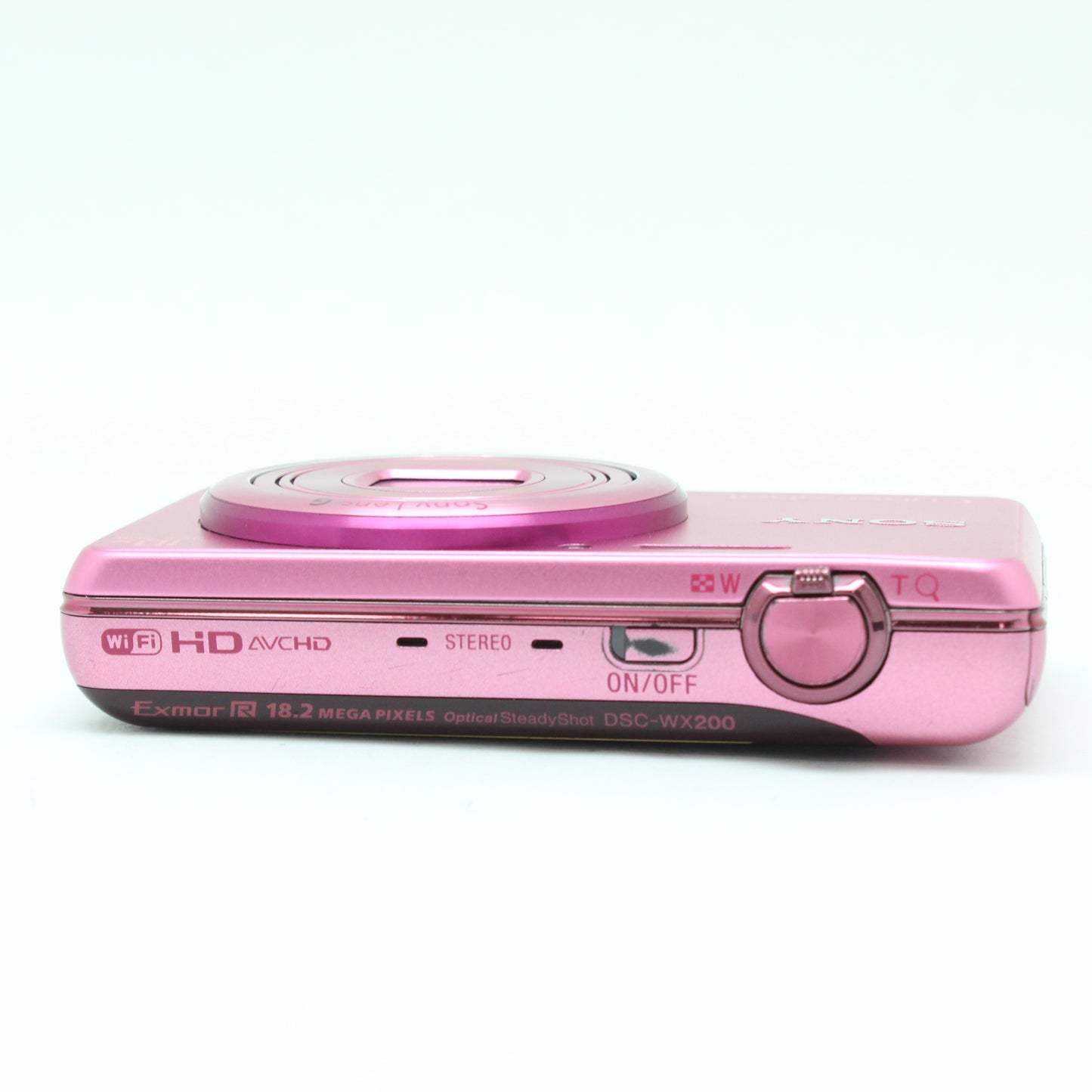 中古 SONY CyberShot DSC-WX200 ピンク　