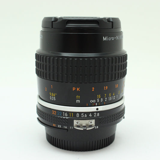 中古 Nikon Ai-SMicro-NIKKOR 55mm F2.8