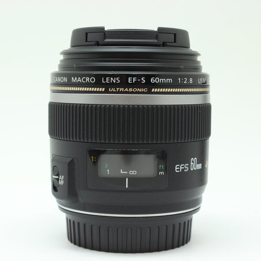 中古 Canon EF-S 60mm F2.8 macro USM