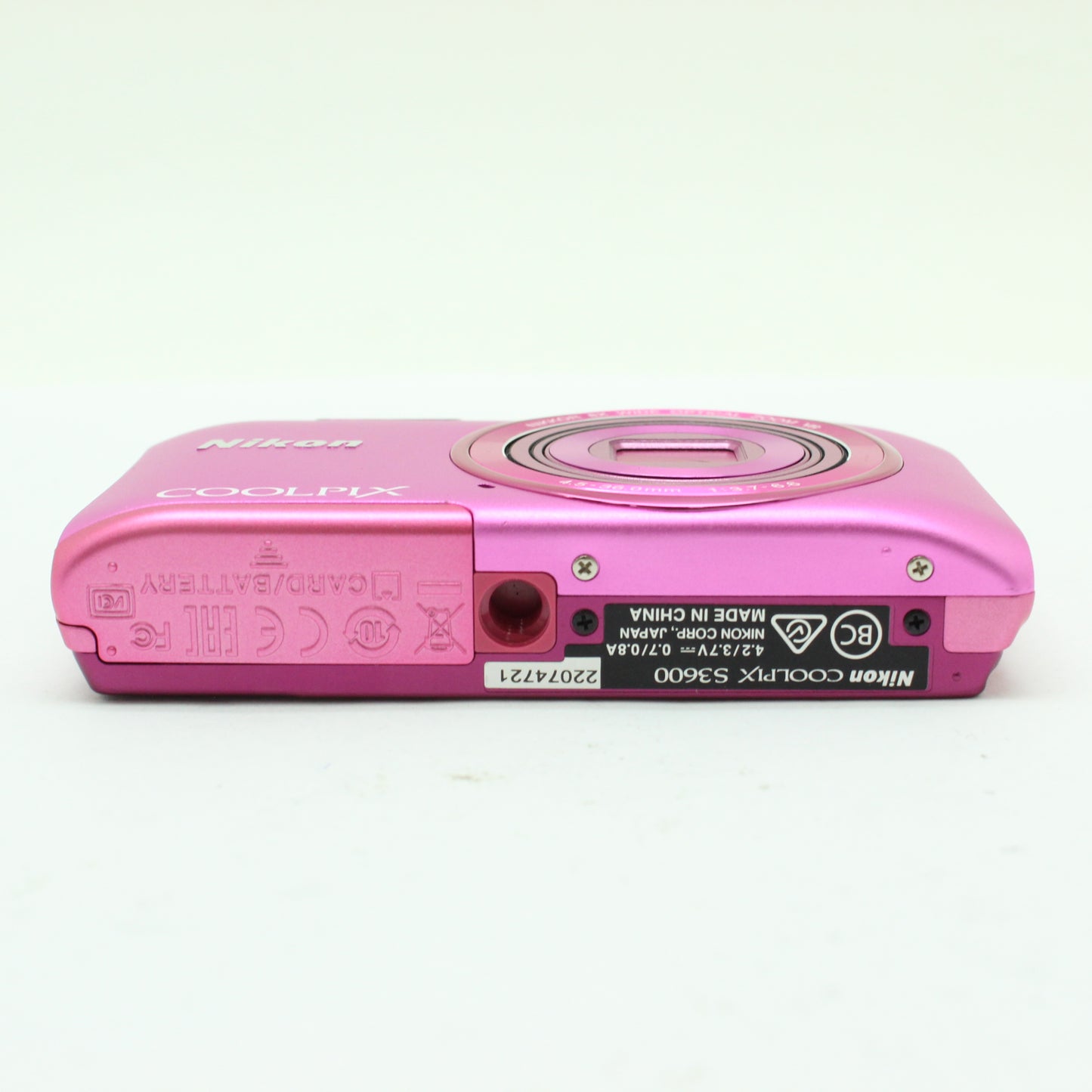 中古 Nikon COOLPIX S3600 ピンク