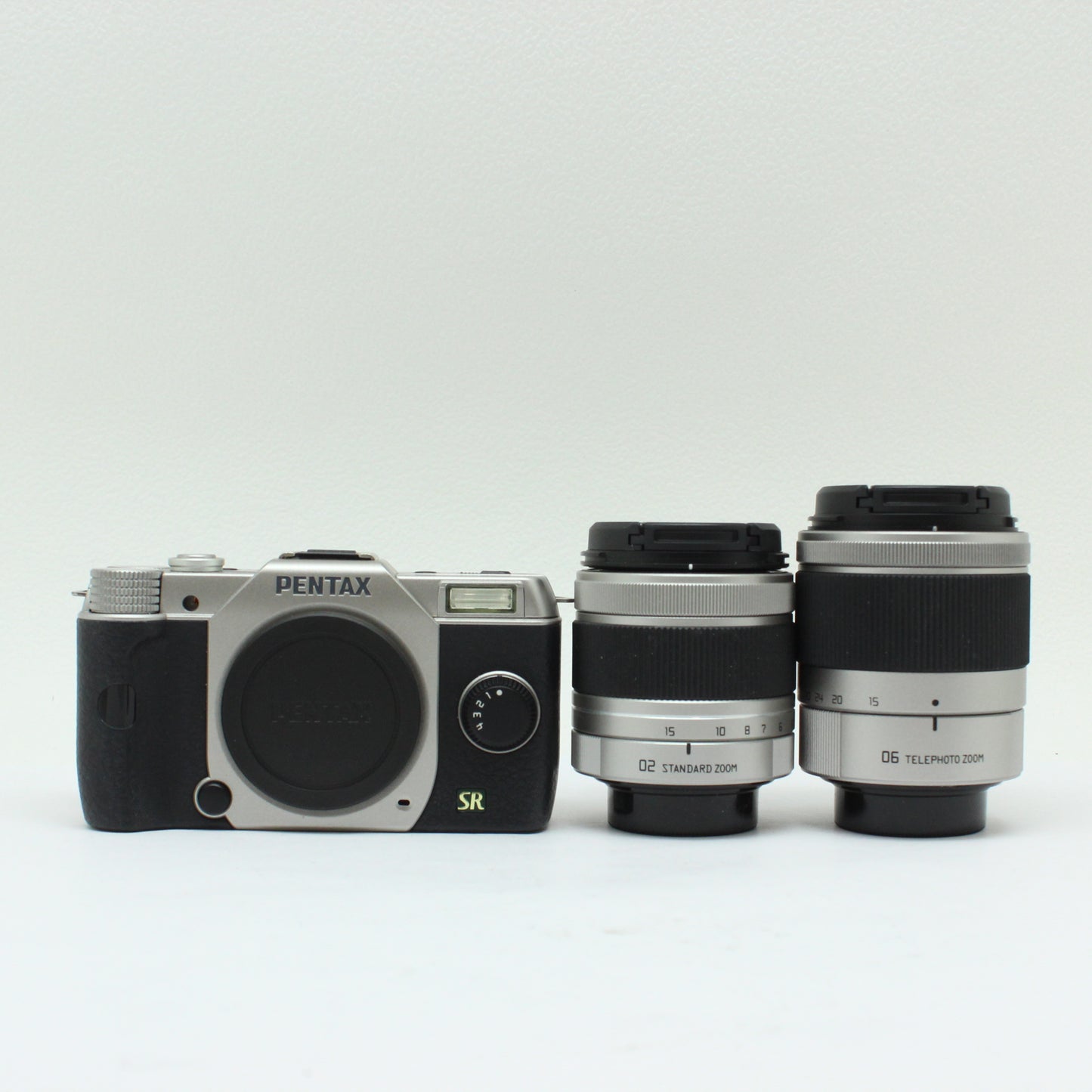 中古 PENTAX Q7 Wズームキット シルバー
