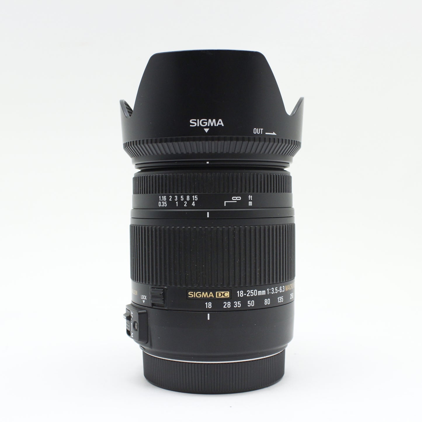 中古 SIGMA 18-250mm F3.5-6.3 DC MACRO OS