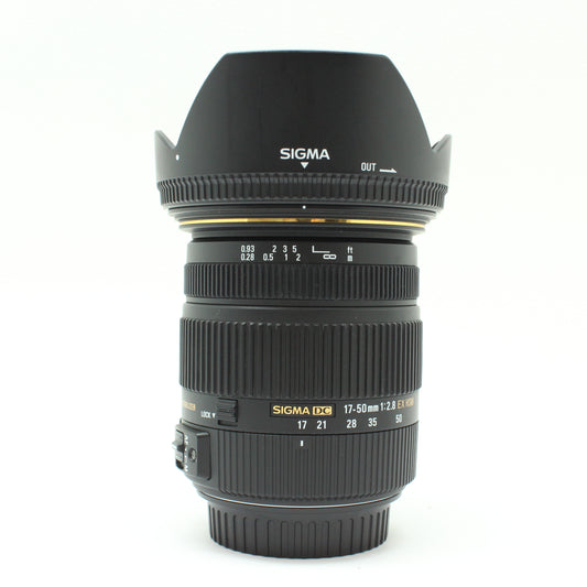 中古 SIGMA 17-50mm F2.8 EX DC OS HSM※予約商品