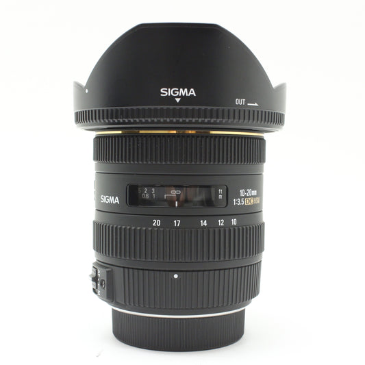 中古 SIGMA 10-20mm F3.5 DC HSM