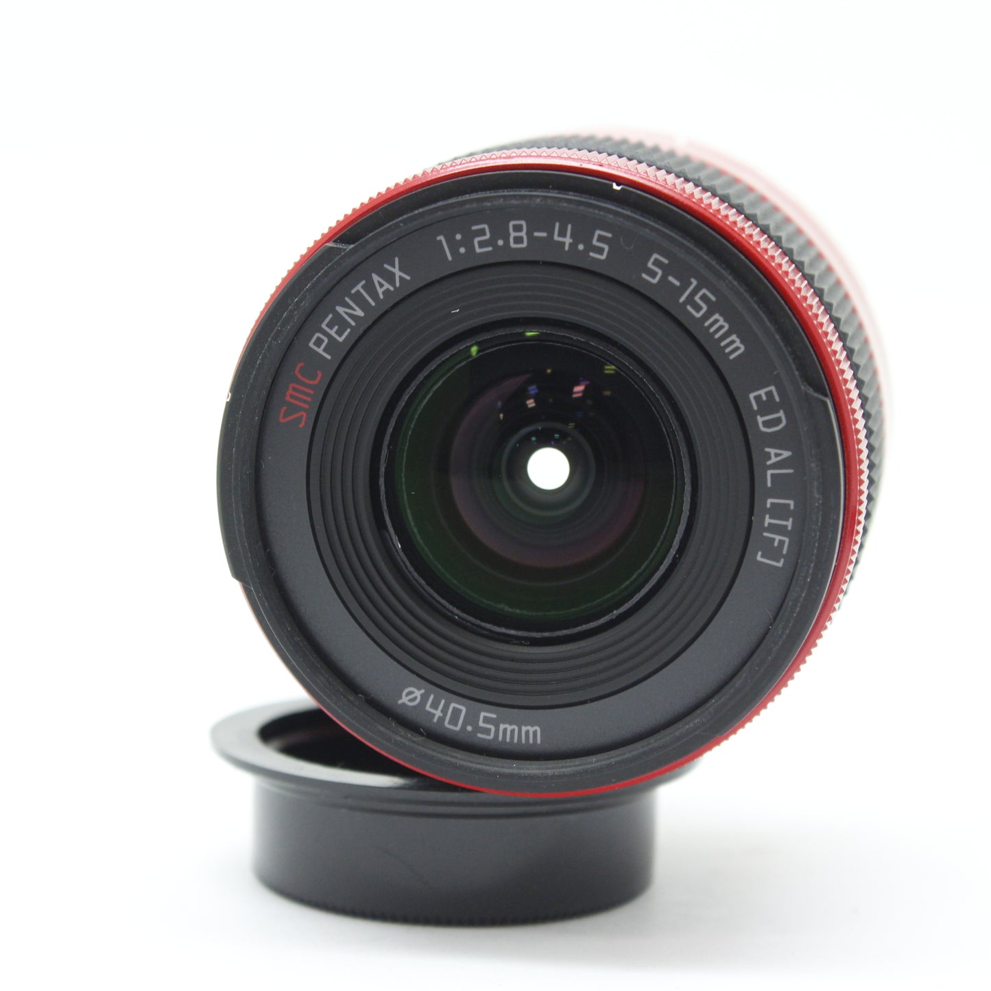 中古 PENTAX Q02 5-15mm F2.8-4.5 STANDARD ZOOM レッド